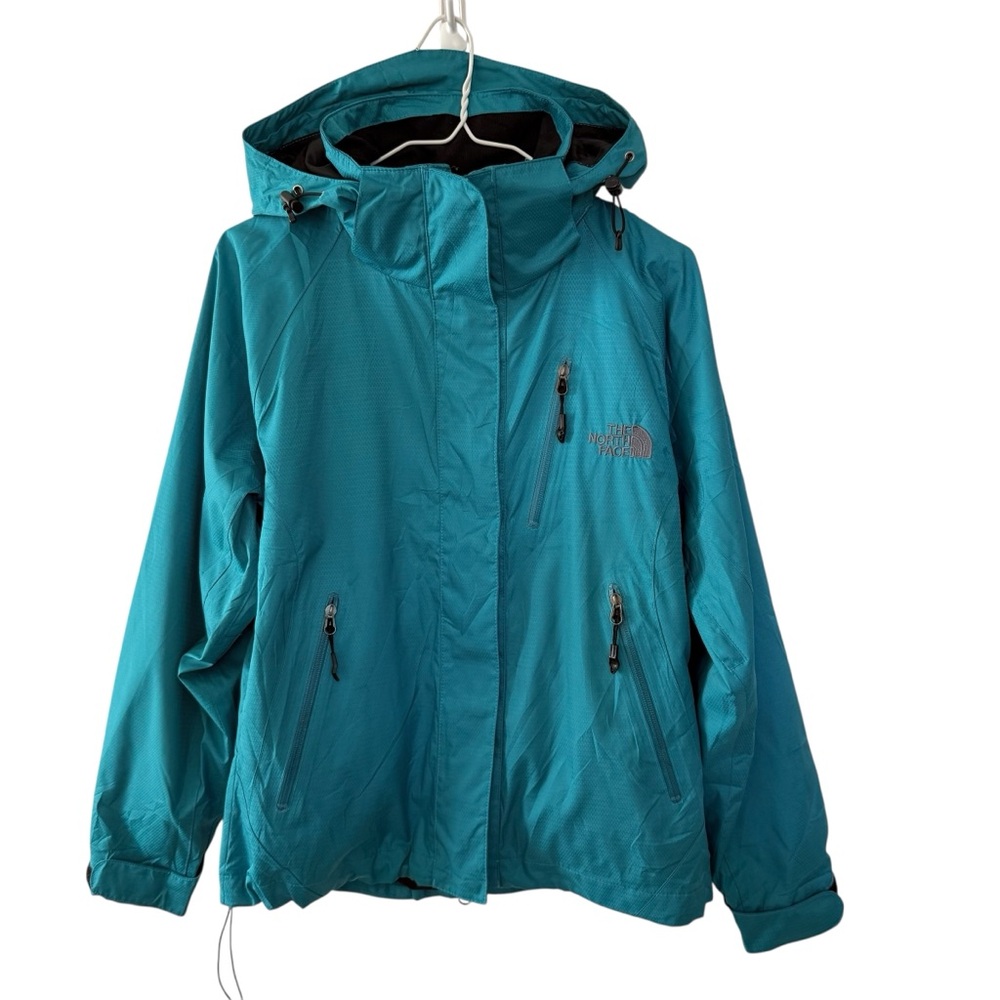 The North Face Summit Series Gore-Tex Coat Womenβs XS Teal Blue Jacket With Hood